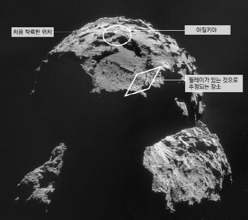 혜성 탐사 로봇 ⓒ 방송화면 캡처